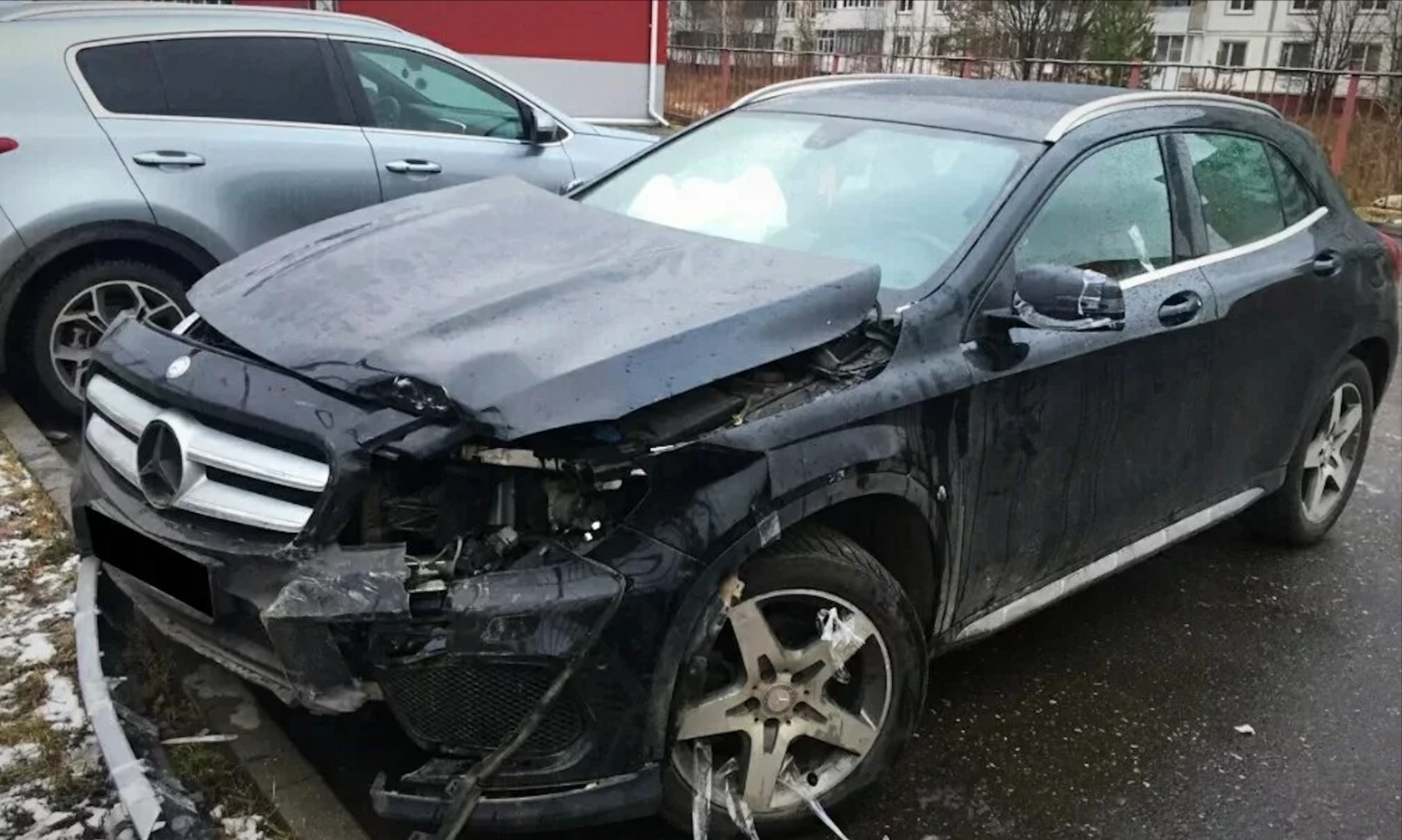 Кейс экспертизы Mercedes-Benz после ДТП